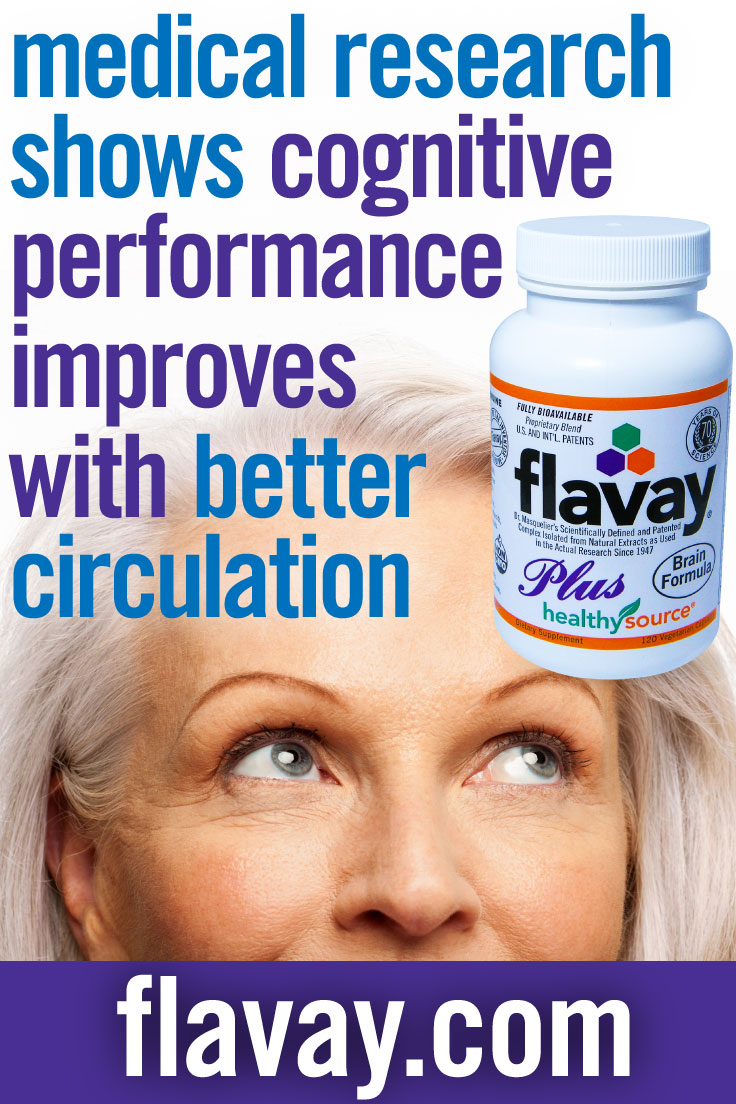 Flavay Increases Blood Flow to Brain